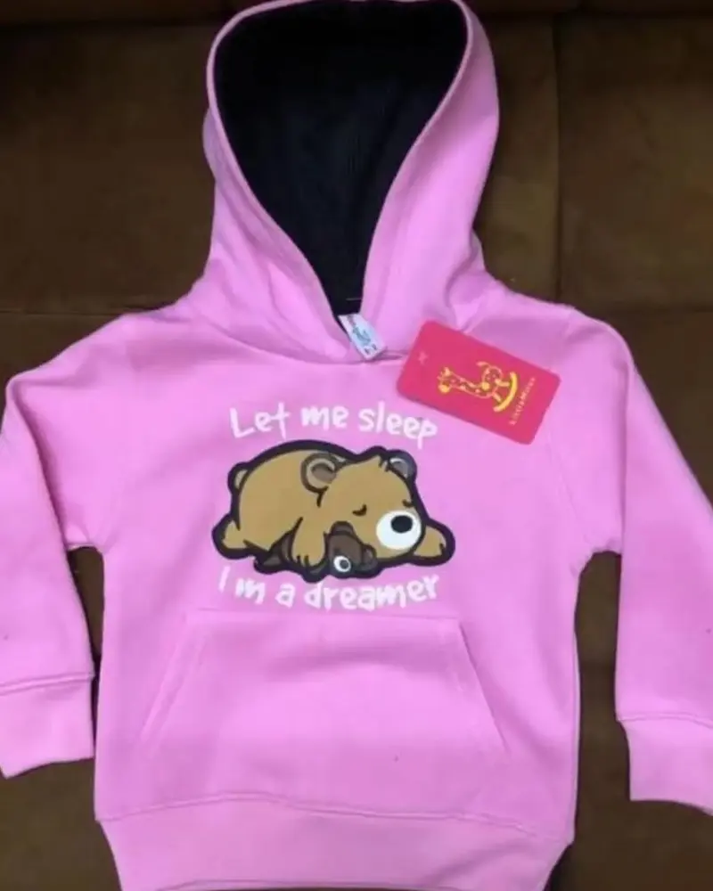 S9 Sleepy Bear Hoodie, Back